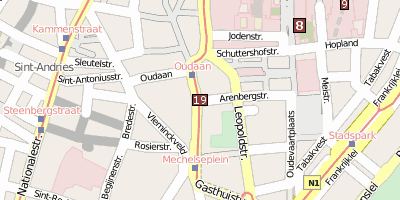 Museum Mayer van den Bergh Antwerpen Stadtplan