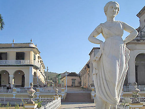 Frauenstatue Foto 